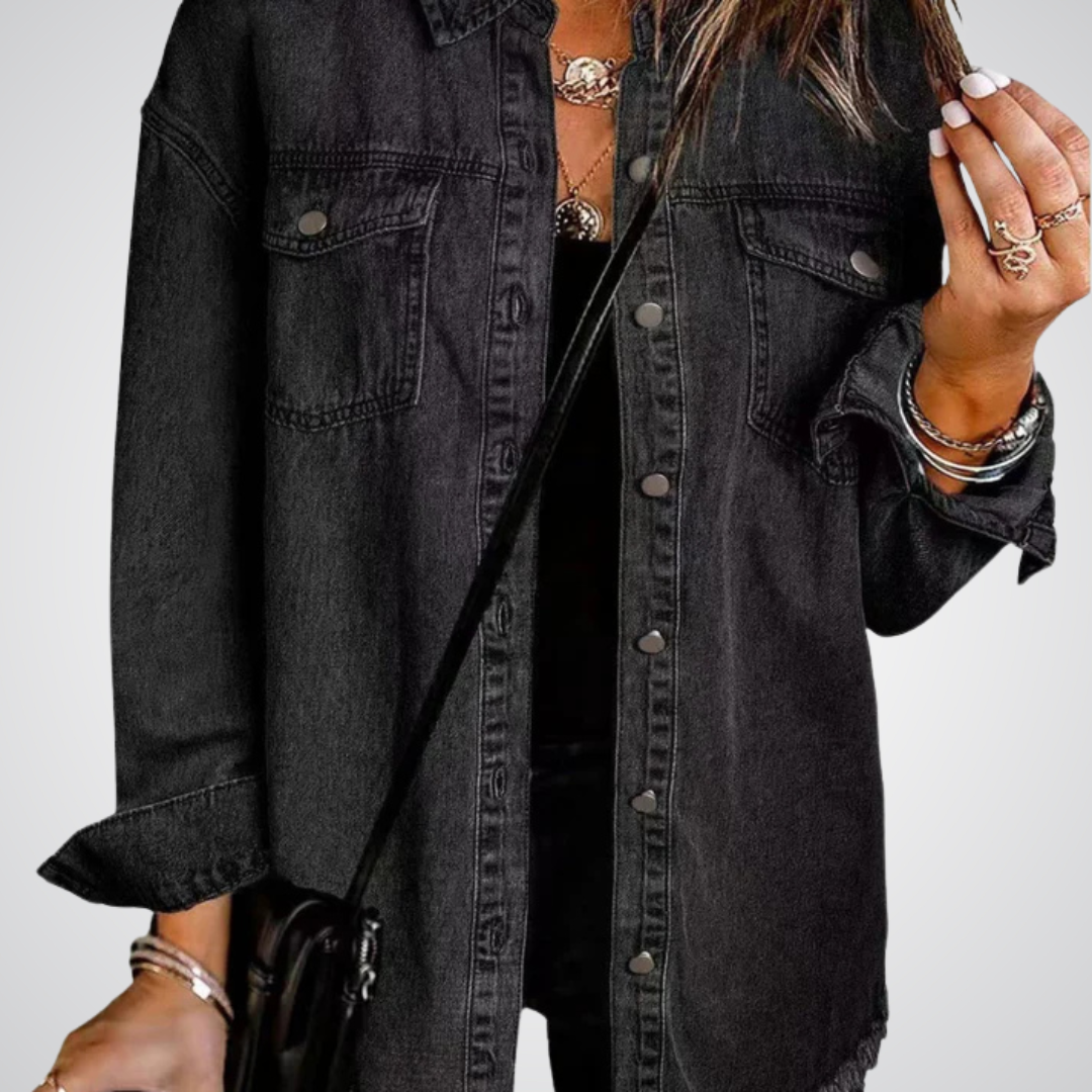 Mathilde™ - Klassisk Jeansjacka