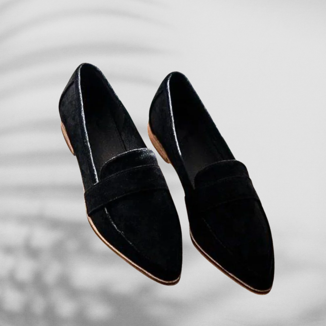 Noemi™ - Stilren Klassisk Loafer i Mockaimitation