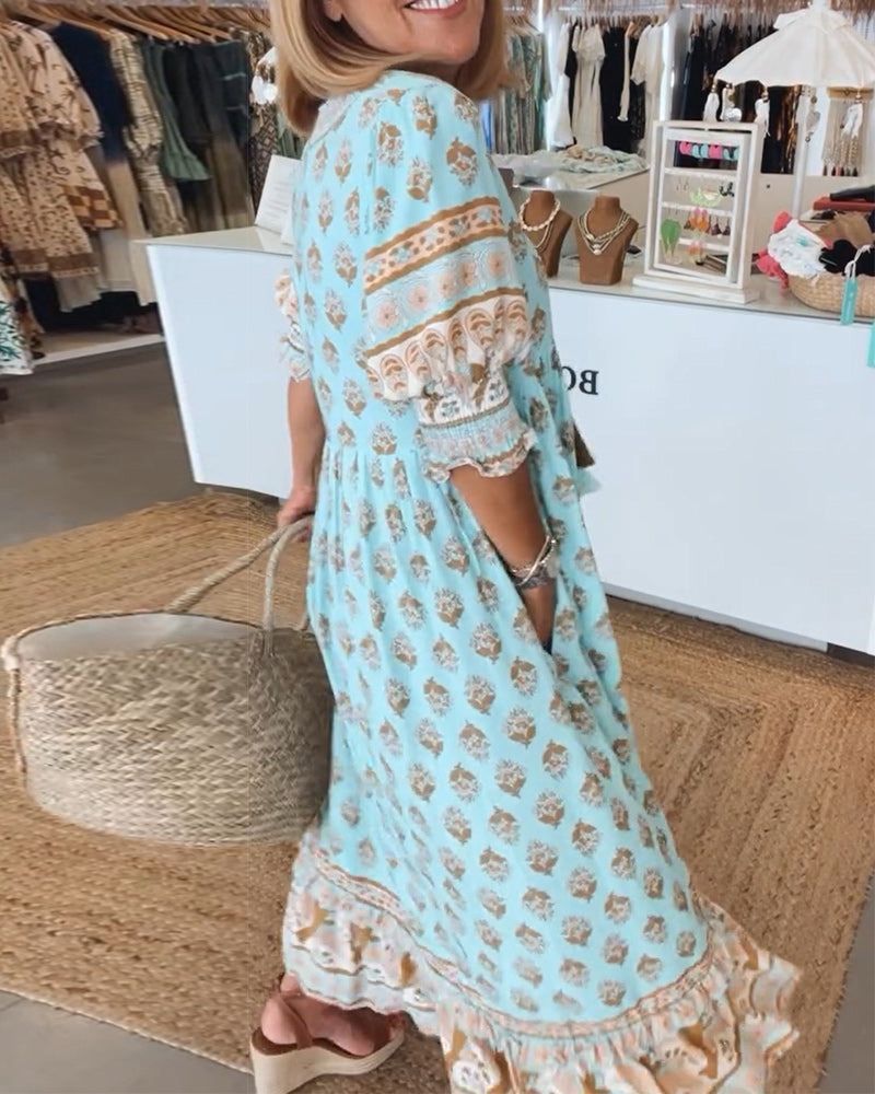 Catherine⹠| Stilren Boho SommarklÀnning