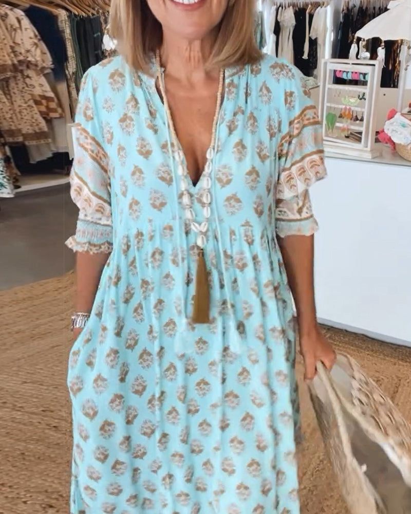 Catherine⹠| Stilren Boho SommarklÀnning