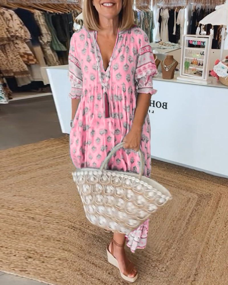 Catherine⹠| Stilren Boho SommarklÀnning