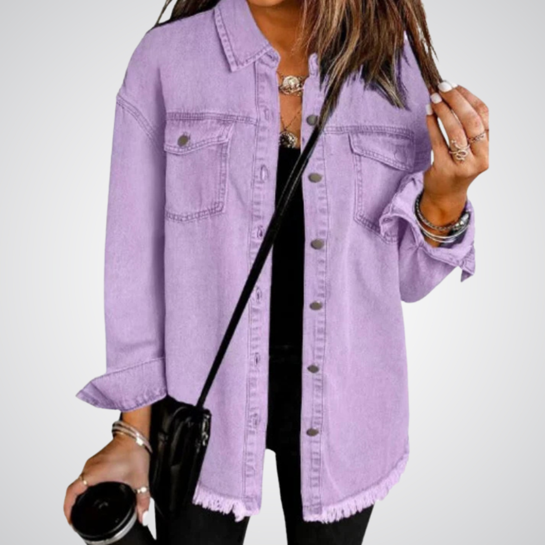 Mathilde™ - Klassisk Jeansjacka