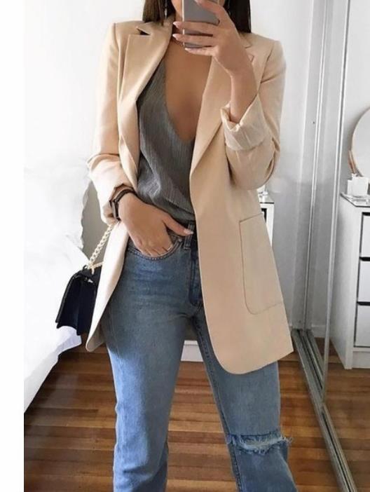 Elin™ | Tidlös Blazer Som Fulländar Alla Outfits