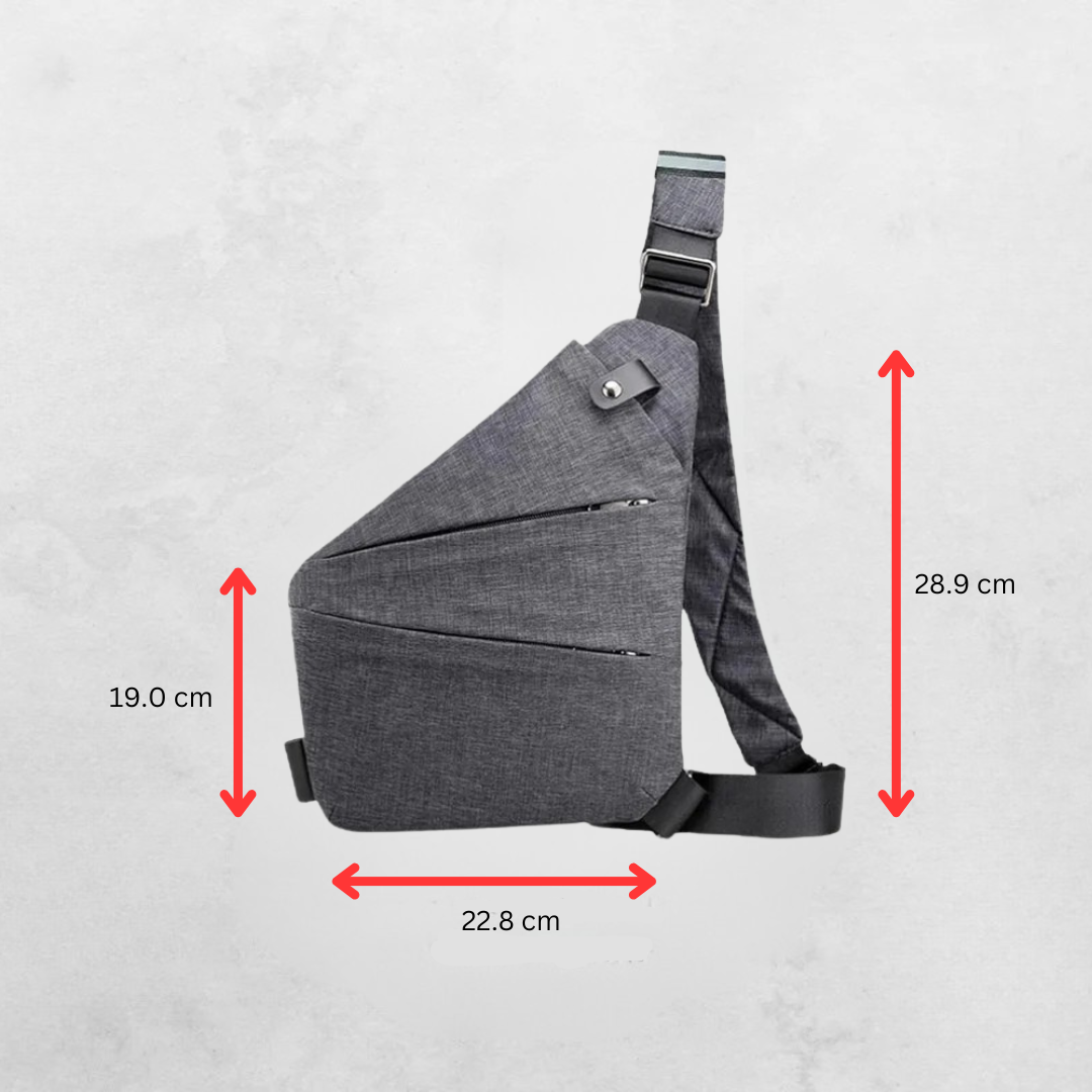Stöldskydd Axelväska | Res lätt, res bekymmersfritt