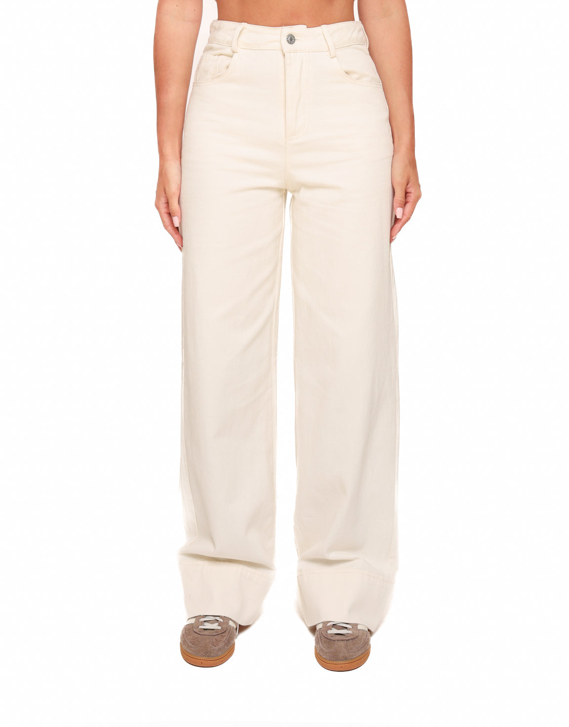 Lisanne™ | Grädde Denim Rosetter - Set