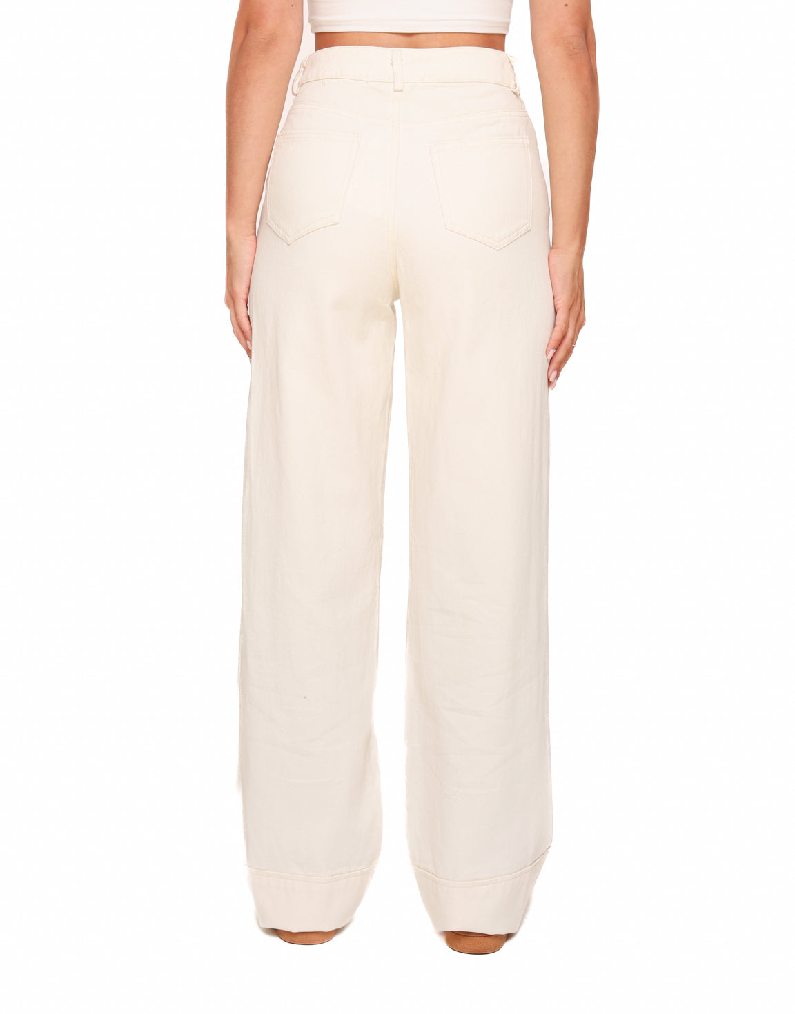 Lisanne™ | Grädde Denim Rosetter - Set