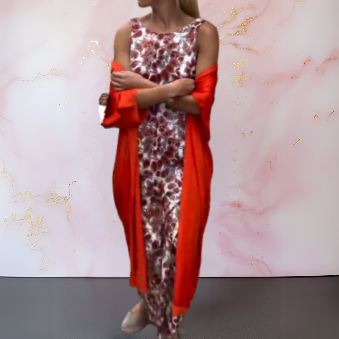 Melanie™ | Stilren klänning med kofta