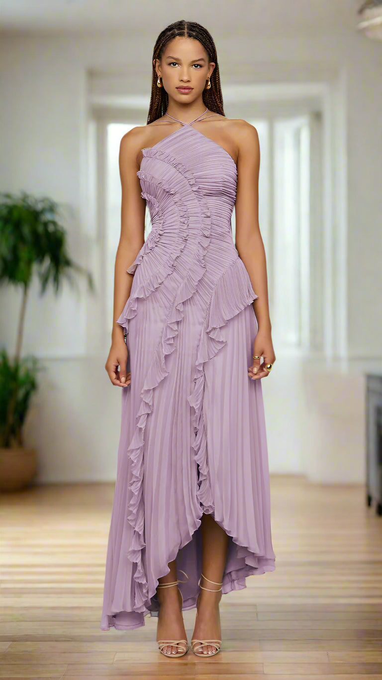 Anneliese™ | Lila klänning