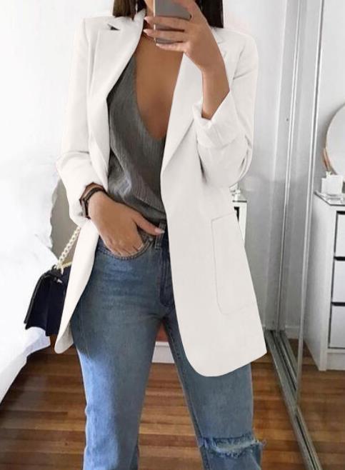 Elin™ | Tidlös Blazer Som Fulländar Alla Outfits