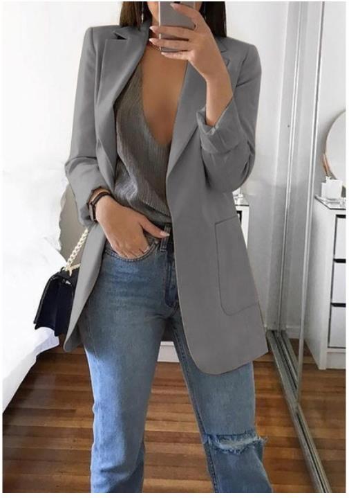 Elin™ | Tidlös Blazer Som Fulländar Alla Outfits