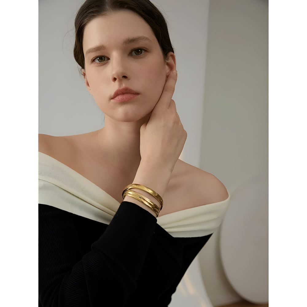 Eva™ | Minimalistiskt Guldarmband