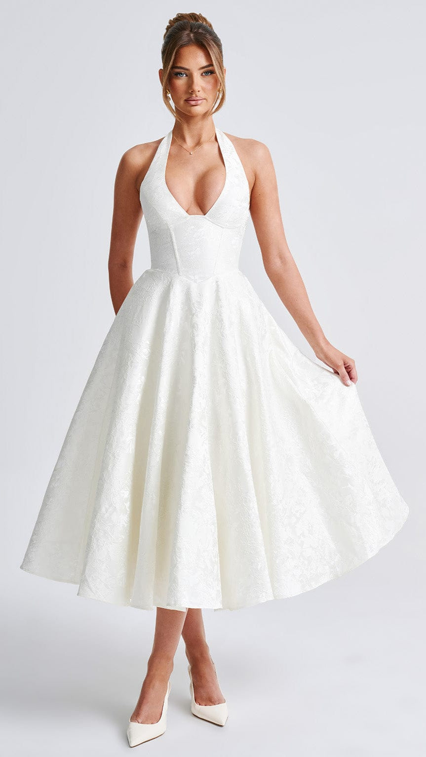 Eva™ | Romantisk Midiklänning