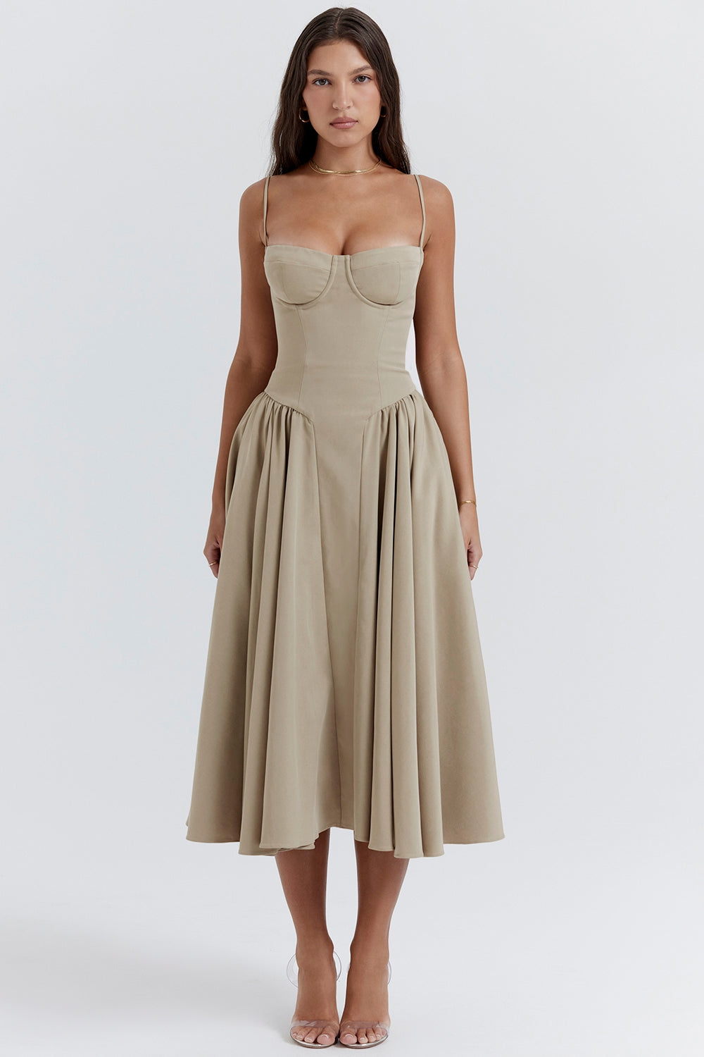 Eva™ TMCorset Midi Dress