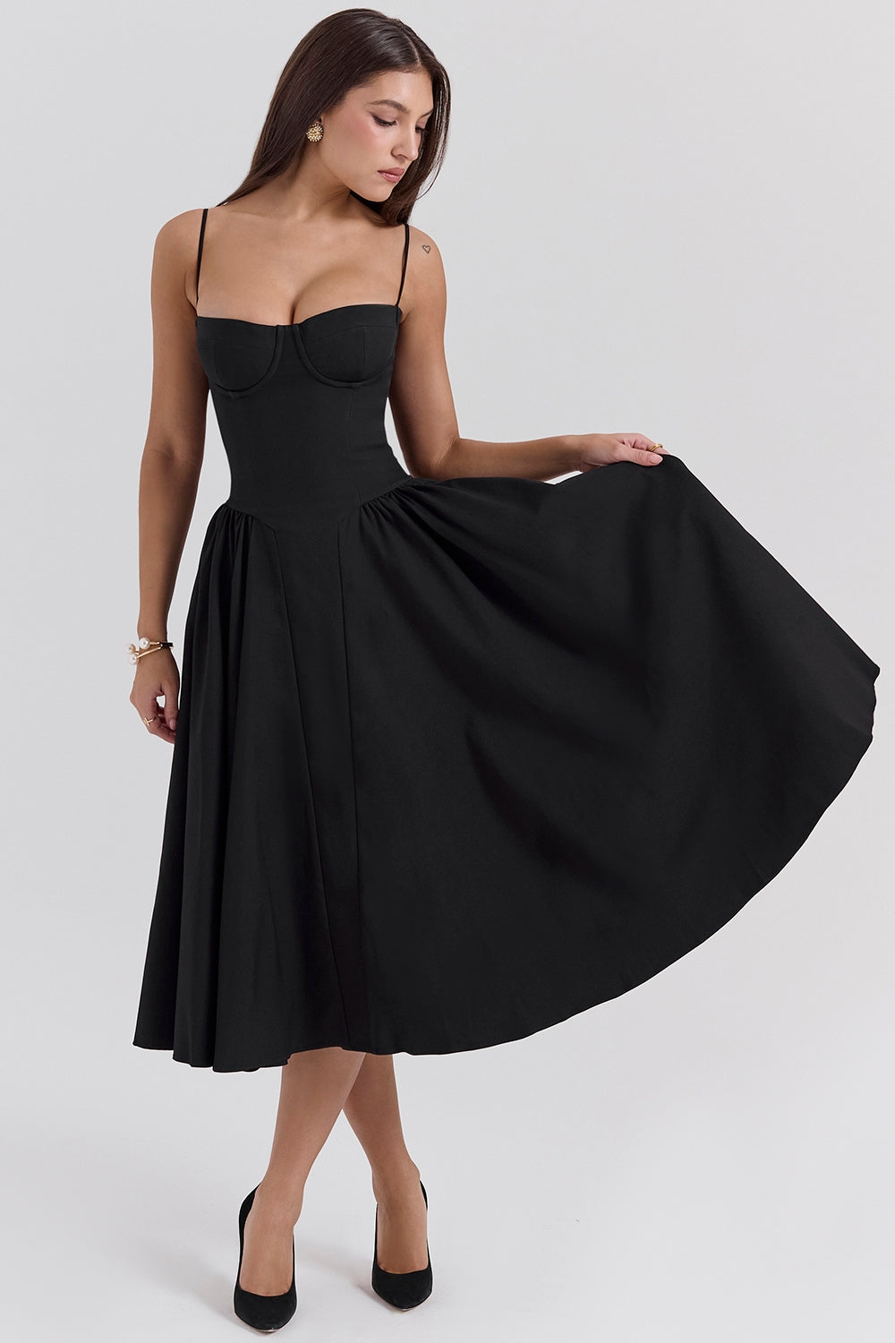 Eva™ TMCorset Midi Dress