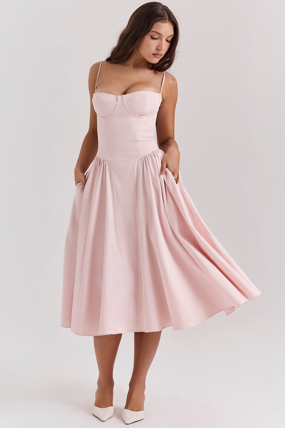 Eva™ TMCorset Midi Dress