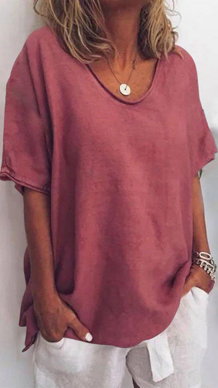 Angélique™ | Bekväm Lös Sommarblus