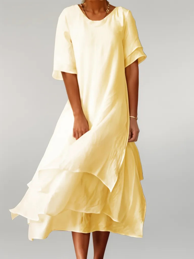ELOISE™ | Elegant Cotton Maxi Dress
