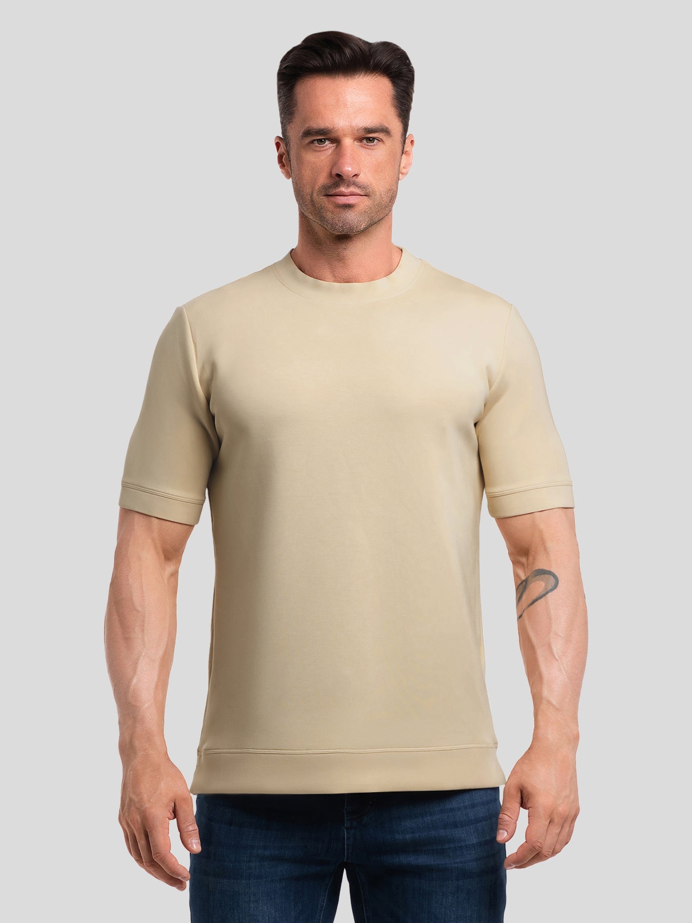 Leonardo™ | Modal Blend Short Sleeve Tee:Slim Fit