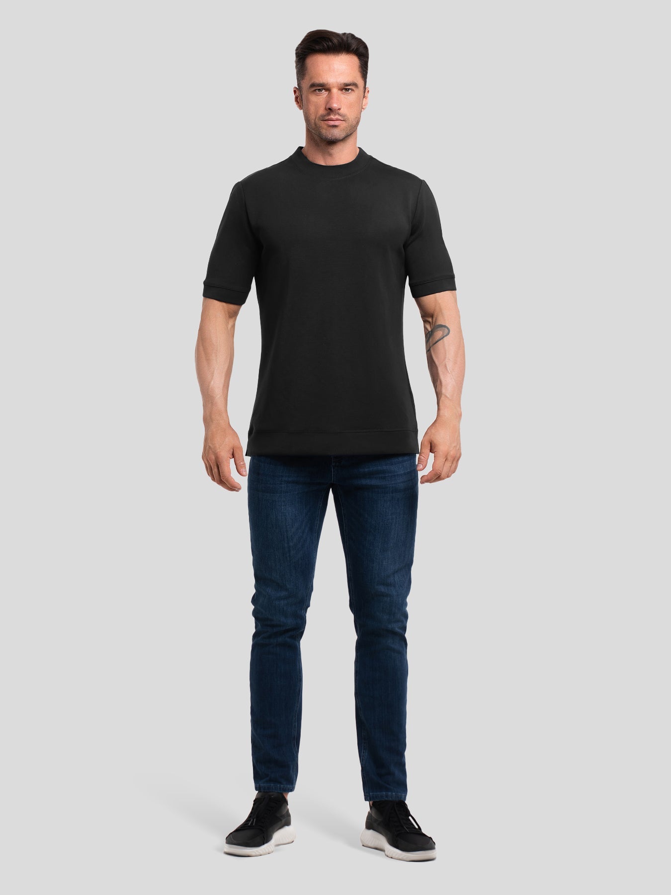 Leonardo™ | Modal Blend Short Sleeve Tee:Slim Fit