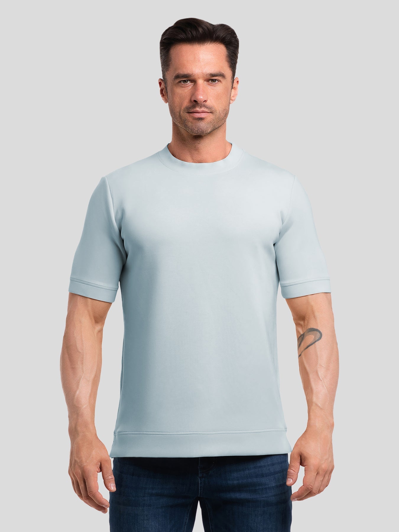 Leonardo™ | Modal Blend Short Sleeve Tee:Slim Fit