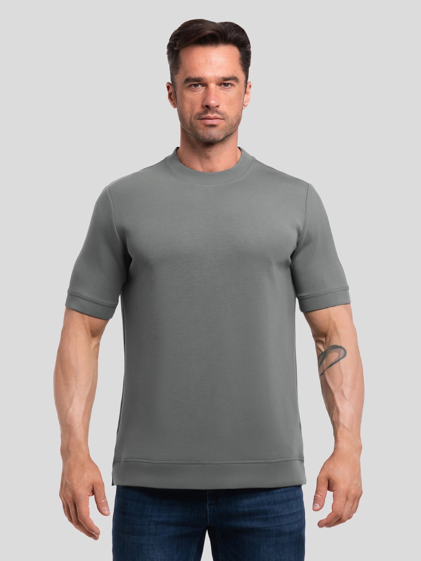 Leonardo™ | Modal Blend Short Sleeve Tee:Slim Fit