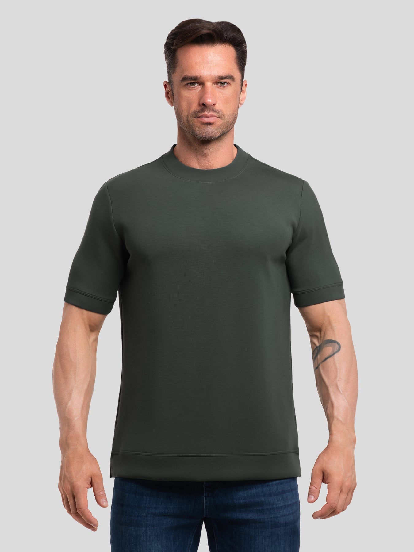 Leonardo™ | Modal Blend Short Sleeve Tee:Slim Fit