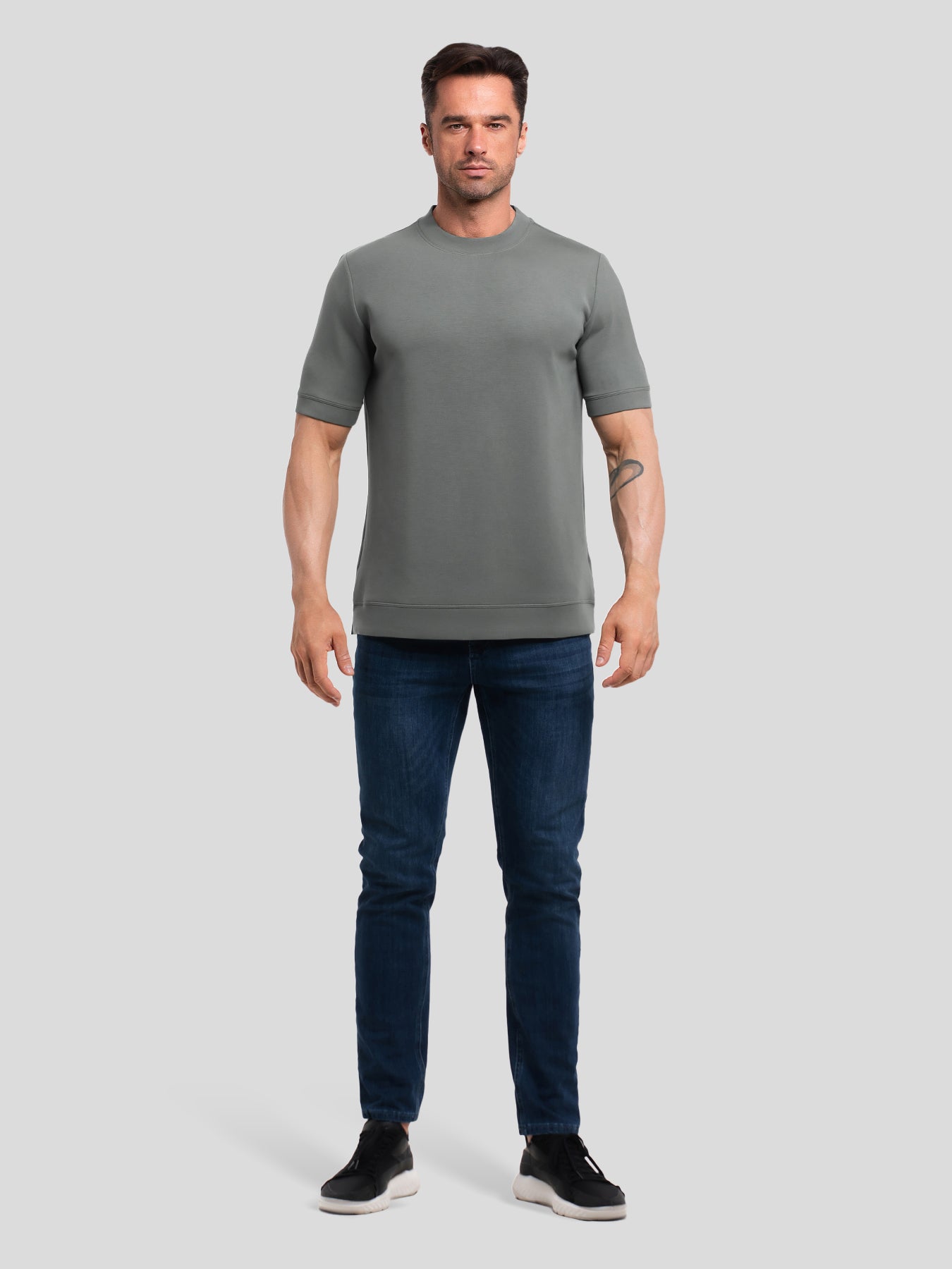 Leonardo™ | Modal Blend Short Sleeve Tee:Slim Fit