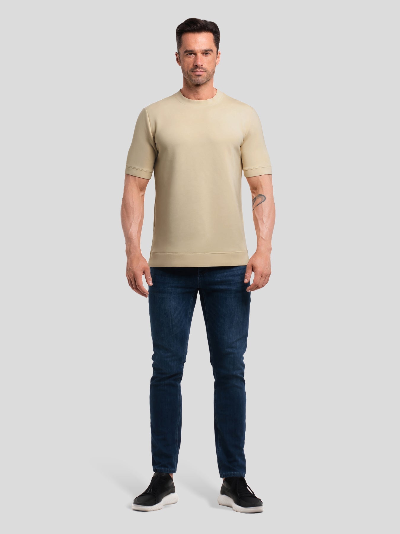 Leonardo™ | Modal Blend Short Sleeve Tee:Slim Fit