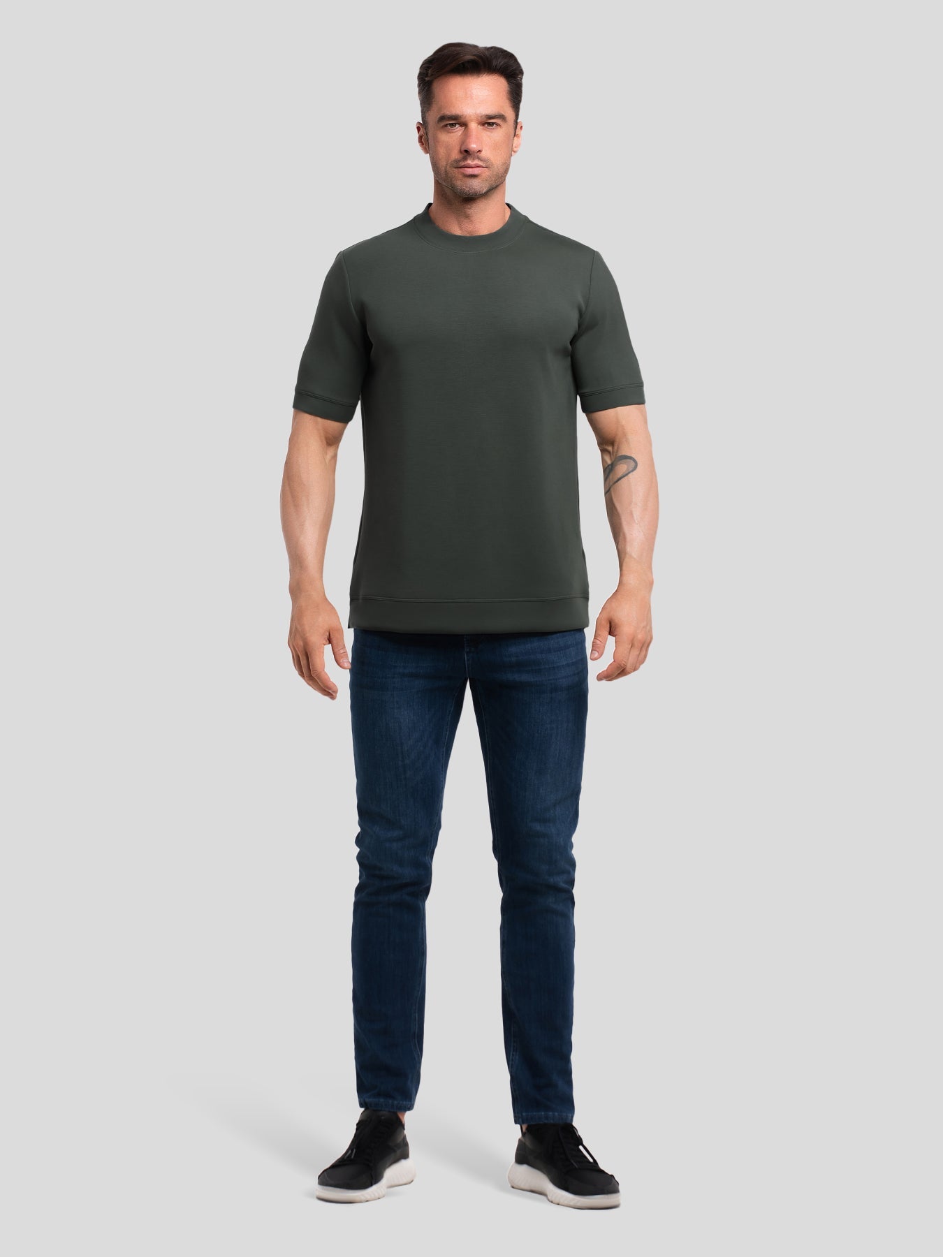 Leonardo™ | Modal Blend Short Sleeve Tee:Slim Fit