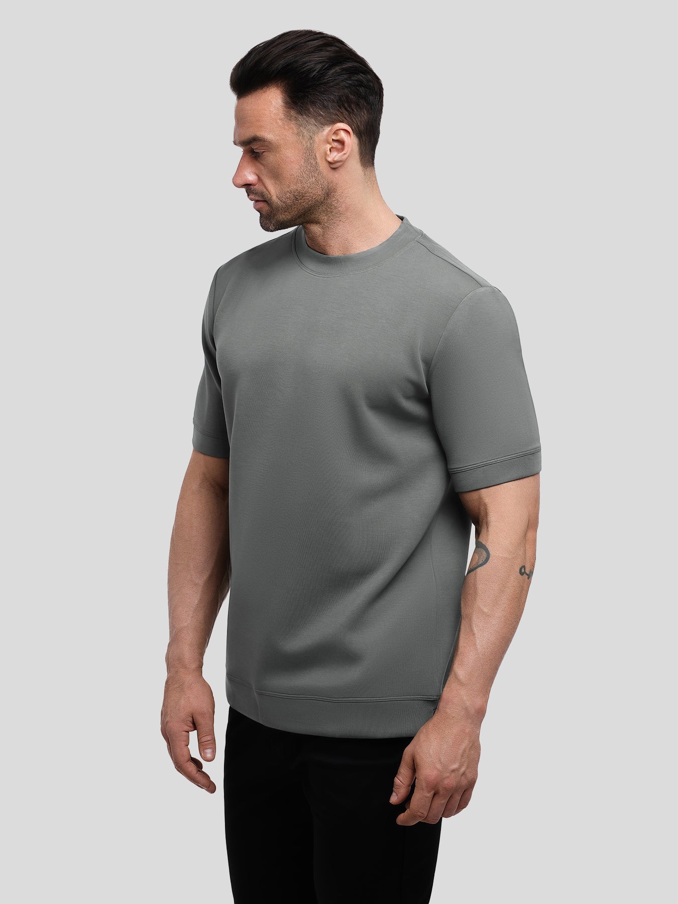 Leonardo™ | Modal Blend Short Sleeve Tee:Slim Fit