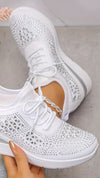 Giselle – Baskets orthopédiques avec strass scintillants