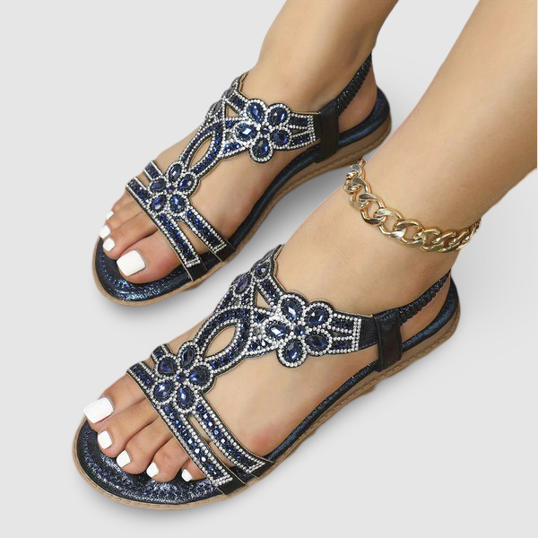 Isolde™ - Eleganta & Bekväma Sandaler med Hälrem