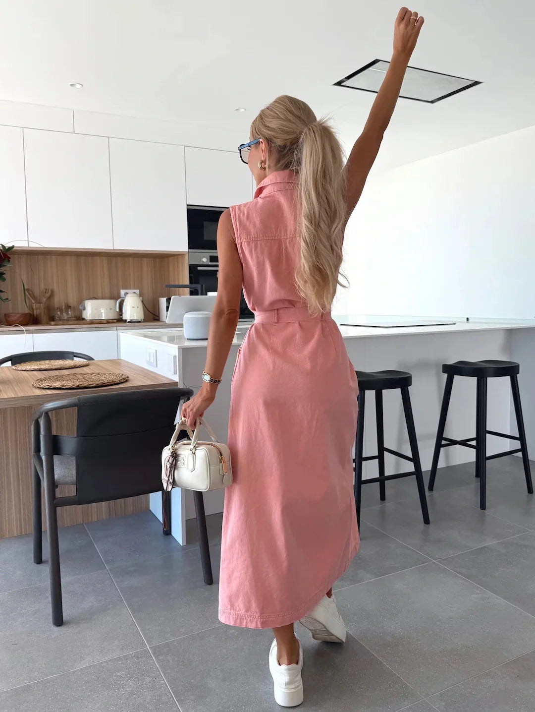 Kyra™ | Maxi Denim Dress