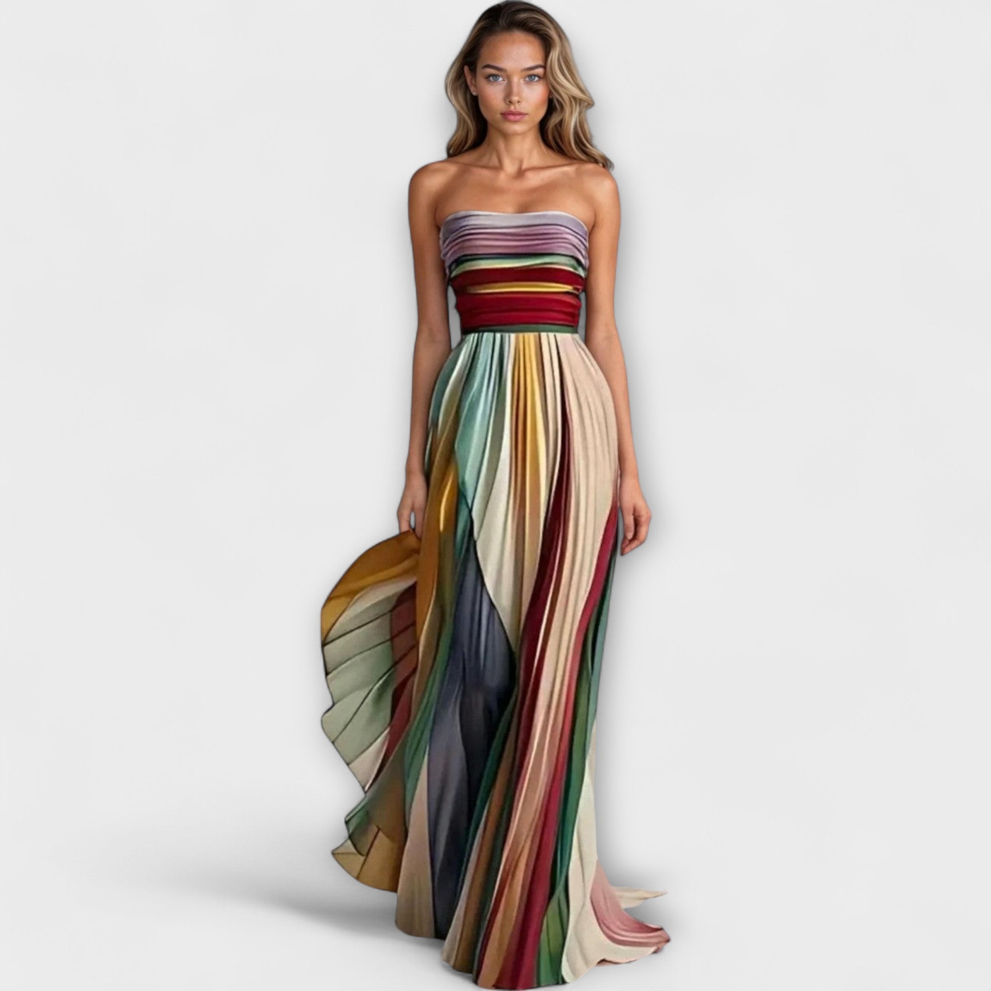 Fiona™ | Vibrant Sleeveless Dress